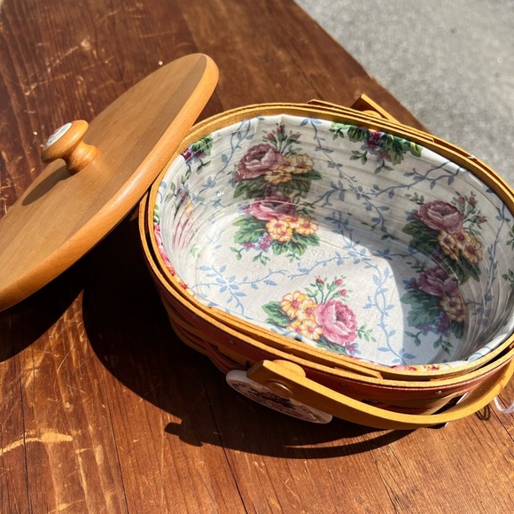 Longaberger Happy Mothers Day 1999 Tea For Two Basket - Picture 4 of 5